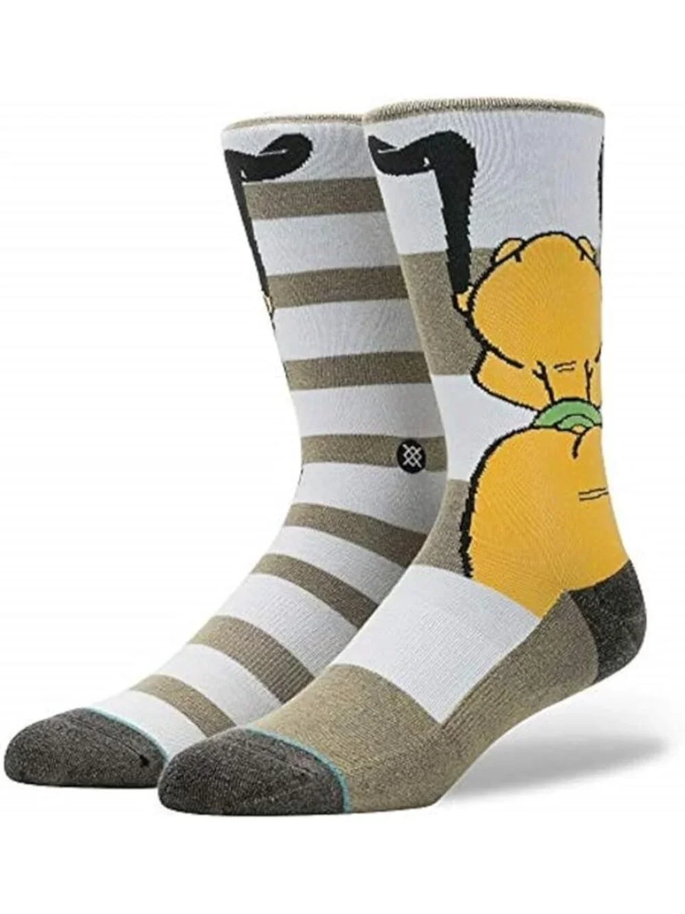 Stance x Men's Pluto Socks Grey Medium New with Tag